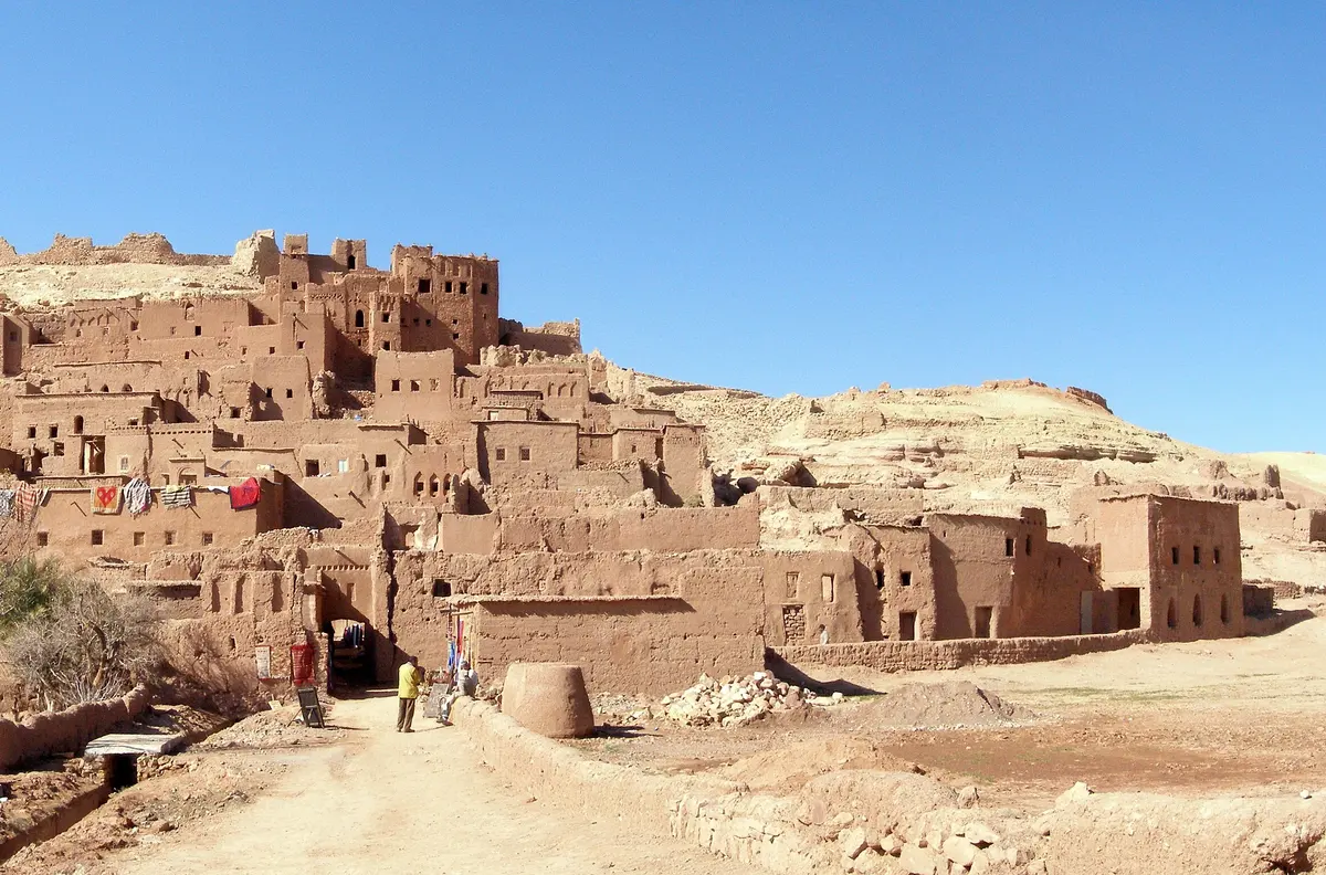 The ksar of Aït Benhaddou in late-afternoon light